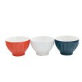 Vole de table colorée de haute qualité en céramique Mélanger Salad Bowl